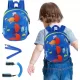  Geschirre KINDERRUCKSACK-LEINENGESCHIRR Blautöne + Klappe Karton 30 cm x 23 cm x 10 cm 320 g/m² 20 Stk.