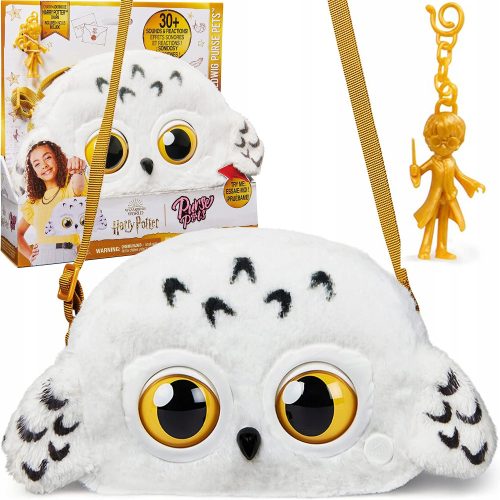  GELDBÖRSE HAUSTIERE HARRY POTTER INTERAKTIVE EULE HEDWIG TASCHE FÜR MÄDCHEN