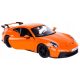  PORSCHE 911 GT3 MODELL METALL BBURAGO 1:24 ORANGE