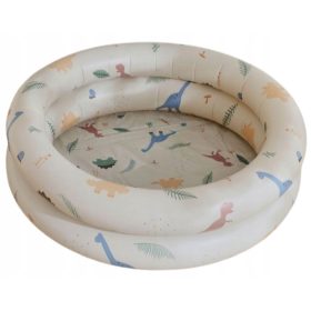   Kinderbecken Planschbecken Trockenbecken Gartenpool 90 cm - Beige