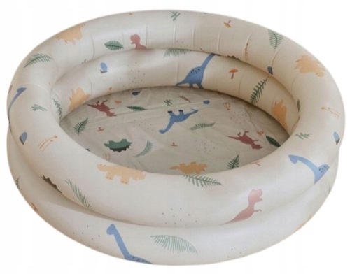 Kinderbecken Planschbecken Trockenbecken Gartenpool 90 cm - Beige