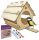  Vogelhäuschen Holzschuppen DIY Haus Futterhäuschen zum Zusammenbauen Gemälde