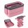  LUNCHBOX LUNCHBOX-EINSÄTZE 2 FÄCHER MIT BESTECK 1400 ml ROSA KITE