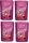 LINDT Lindor Himbeere & Sahne Cornet Pralinen, 4x 200g Packung
