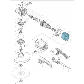  Makita GA7020, GA9020 Schleifstator