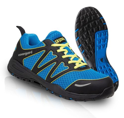 Coverguard-Arbeitsschuhe COVERGUARD 9GYP GYPSE S1P SRA-Schuhe - blau Größe 44 + MagrosBHP-LOGO-Aufkleber