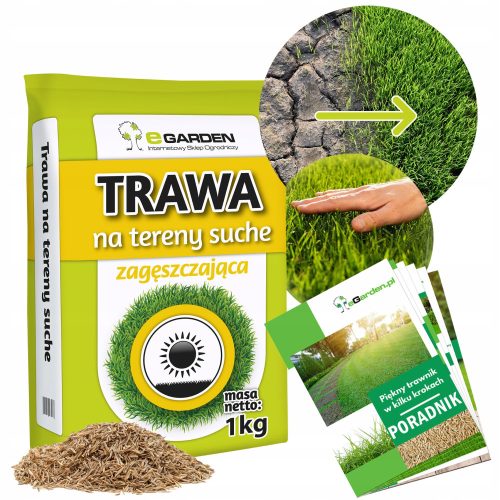  Gras für trockene Bereiche, Garten Egarden 40 m² 1 kg