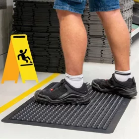 Matte 120cm x 90cm schwarz 15 mm