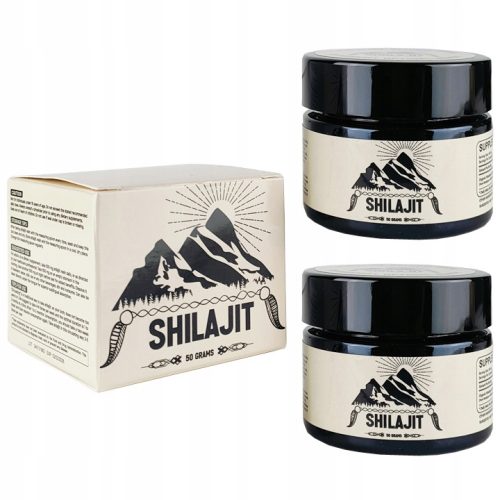 Reinigtes Mumio aus dem Altai-Gebirge | Shilajit Paste | 2x50g für äußere Anwendung