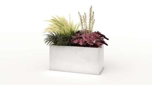  PROSPER Blumentopf 100 cm x 50 x 50 cm Beton