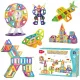  MAGNETBAUSTEINE 3D SET 128 EL