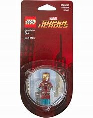  LEGO Minifiguren Magnet Iron Man Minifigur L-850673 Magnet