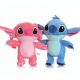  SET 2x STICH+ ENGEL KUSCHELPLÜSCH SPIELZEUG BEDDY BÄR FIGUR 25cm