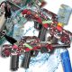 GEWEHR WASSERGEWEHR ELEKTRISCHER DREIERER FÜR KINDER WASSER AUG BATTERIE