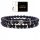  DAMEN-STEINARMBAND 2in1 ONYX-SET