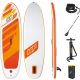 AUFBLASBARES SUP-SURFBOARD + PADDEL + PUMPE