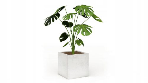  PROSPER Blumentopf 50 cm x 50 x 50 cm Beton