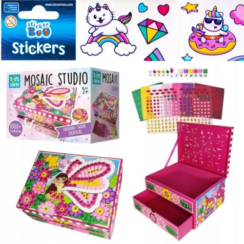  Feenbox zur Selbstdekoration, STNUX Mosaik-DIY-Set