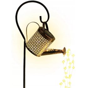  Dekorative Garten-Solarlampe, LED-Gießkanne