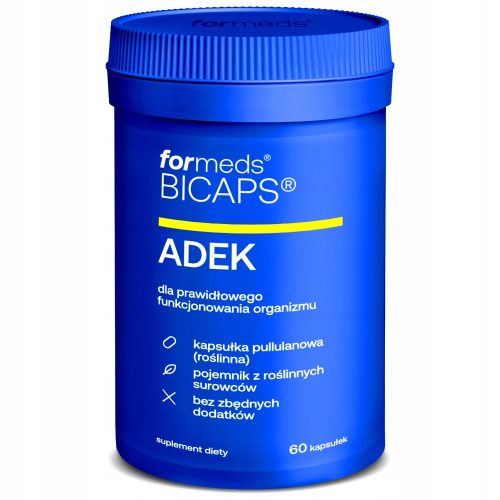 Formeds BICAPS ADEK - Hochwirksamer Vitamin-Komplex, 60 Kapseln