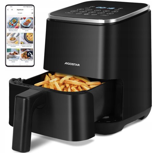  Aigostar B30202J4W 1200 W 2 l fettfreie Fritteuse