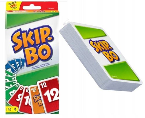  SKIP BO SKIP-BO Mattel-Rommé-Kartenspiel