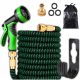  FLEXIBLER GARTENSCHLAUCH 22,5 m + ANSCHLÜSSE + Premium-PISTOLE