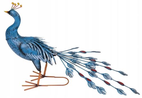  PFAU-GARTENFIGUR DEKO FÜR DEN GARTEN