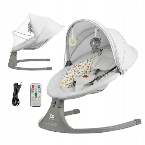  Schaukelstuhl 2in1, elektrisch, leichtes Schaukeln, Melodien LUMI2 Kinderkraft
