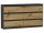  Mobene Moderne Kommode 140 x 30 x 77cm Anthrazit matt