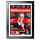  Geschenk zum 40. 30. 20. 18. 50. Geburtstag, Fotoposter A3 im schwarzen Rahmen
