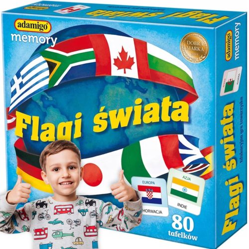  Adamigo FLAGGEN DER WELT ERINNERUNG LOGISCHES DENKEN SPIELE BILDUNGSSPIEL BILDUNGSSET ENTWICKLUNGSSPIELZEUG SPIELE FÜR KINDER BILDUNGSSPIELZEUG FÜR KINDER SET