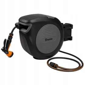    Automatikaufroller BLACK LINE mit 1/2"-Schlauch - 20 m und BRADAS-Zubehör