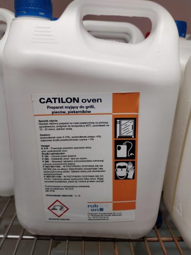 Professionelles Reinigungsmittel für Grills, Öfen und Catilon Oven 5L-Herde