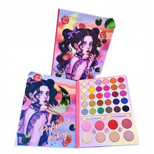  LIDSCHATTEN-MALEREI-MAKE-UP-SET FÜR KINDER MIT SPIEGEL 38 SCHATTEN