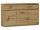  Mobene Moderne Kommode 120 x 40 x 98 cm, matte Artisan-Eiche