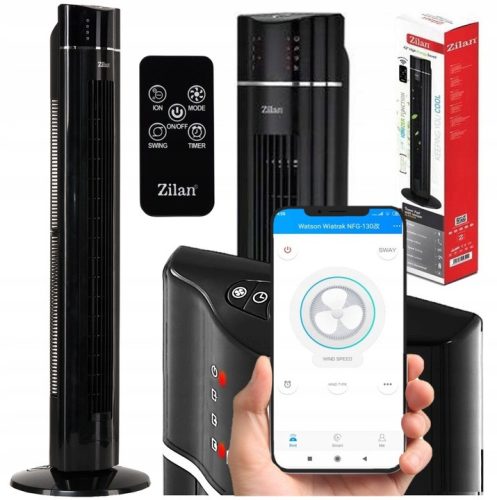  Zilan Aroma Säulenventilator schwarz