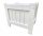  Holzblumentopf Outlet 36 cm x 50 x 45 cm weißes Holz