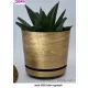  Kerd Blumentopf 31 cm x 32,5 x 31 cm Durchmesser 32,5 cm Kunststoff schwarz, natur, Braun- und Beigetöne, Orangetöne, Gelb- und Goldtöne, mehrfarbig