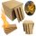  Anzündholz-Set für Grill, Lagerfeuer, effizientes Anzündholz für Kamin, Ofen, 1200 Stück