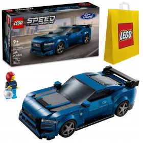    LEGO Speed Champions 76920 Ford Mustang Dark Horse + LEGO 6315792 VP PAPIERBEUTEL MEDIUM M 34X41X10 TE