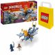  LEGO NINJAGO 71810 Kleiner Drache Riyu 71810 + LEGO Papiertüte 6315786 gelb 24x8x18 cm