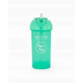  Twistshake 360m grüner Flaschenbecher mit Strohhalm