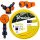  GARTENSCHLAUCH 30 m 1/2" SPRITZPISTOLE SET 2X ANSCHLÜSSE VERTEILER