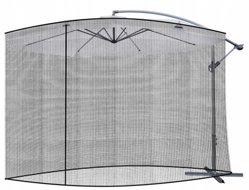  Moskitonetz für Regenschirmschirm mit einem Durchmesser von 3m 300cm