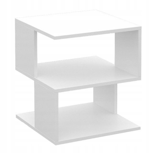  ModernHome Couchtisch KAFFEETISCHE quadratisch 45 x 45 x 43,6 cm weiß