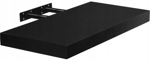  Stilista MDF-Regal 90 x 23,5 cm schwarz