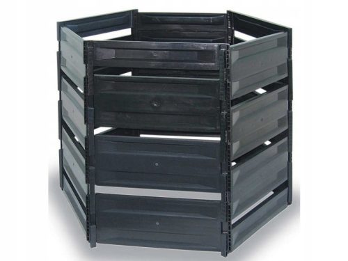  1-Kammer-Komposter Ekobat 1050 l, schwarz