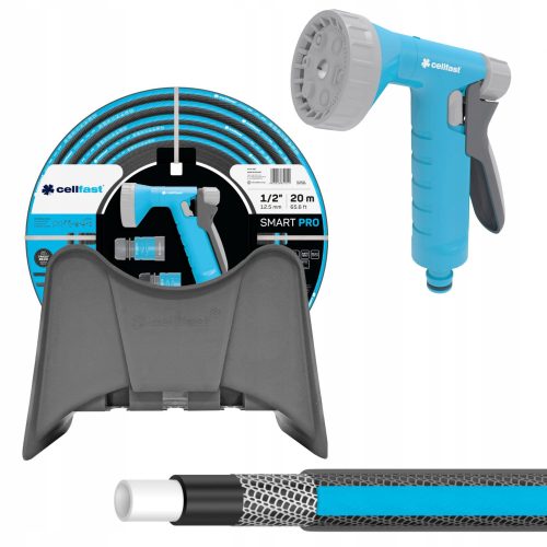  Cellfast SMART PRO Gartenset, Schlauch 20m 1/2''