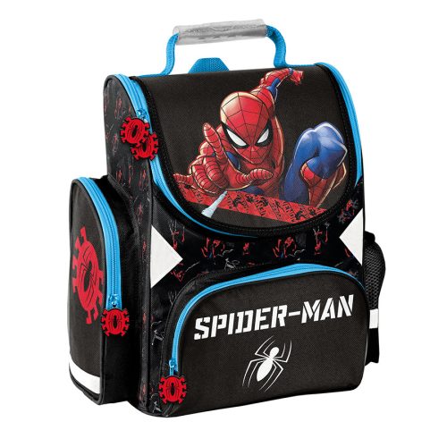  SPIDER-MAN PASO SCHULTASCHE FÜR JUNGEN KLASSE 1 2 3 MARVEL SCHWARZ